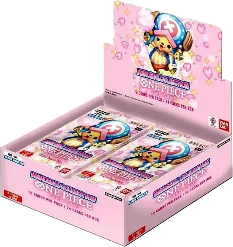 One Piece Card Game Memorial Collection - Booster Box - Extra Booster: Memorial Collection (EB-01)