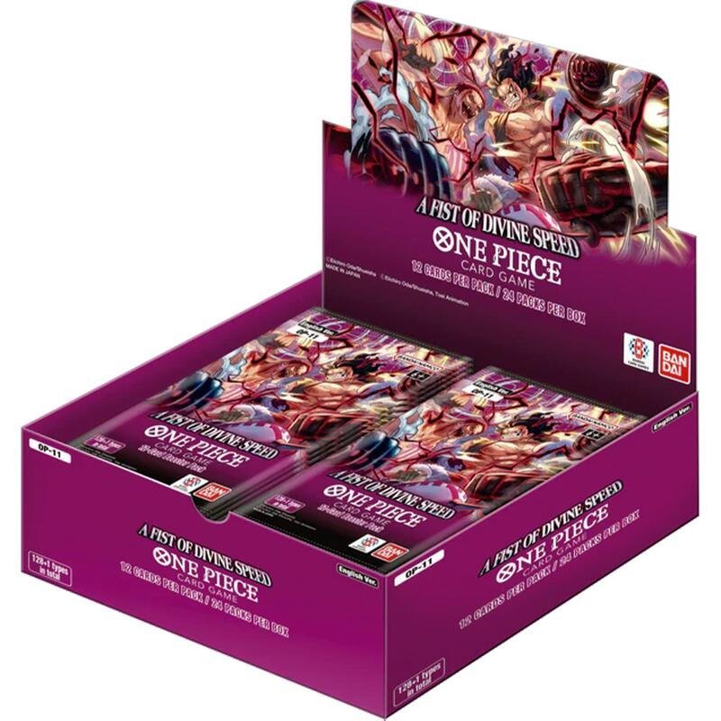 One Piece Card Game A Fist of Divine Speed Booster Box - A Fist of Divine Speed (OP11)