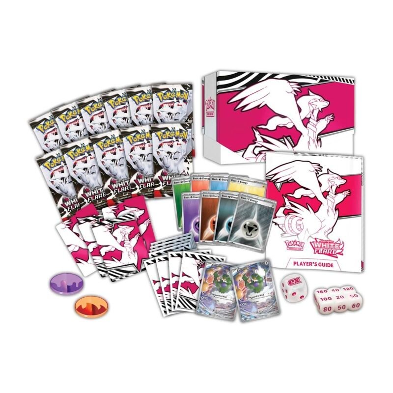 Pokémon TCG: Scarlet & Violet—White Flare Pokémon Center Elite Trainer Box - Image 6