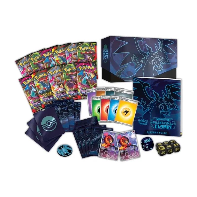 Pokémon TCG: Mega Evolution-Phantasmal Flames Pokémon Center Elite Trainer Box - Image 6