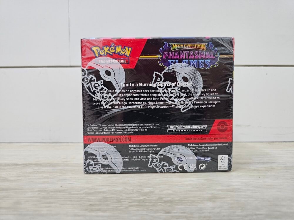 Pokemon Phantasmal Flames Booster Box New Sealed - Image 2