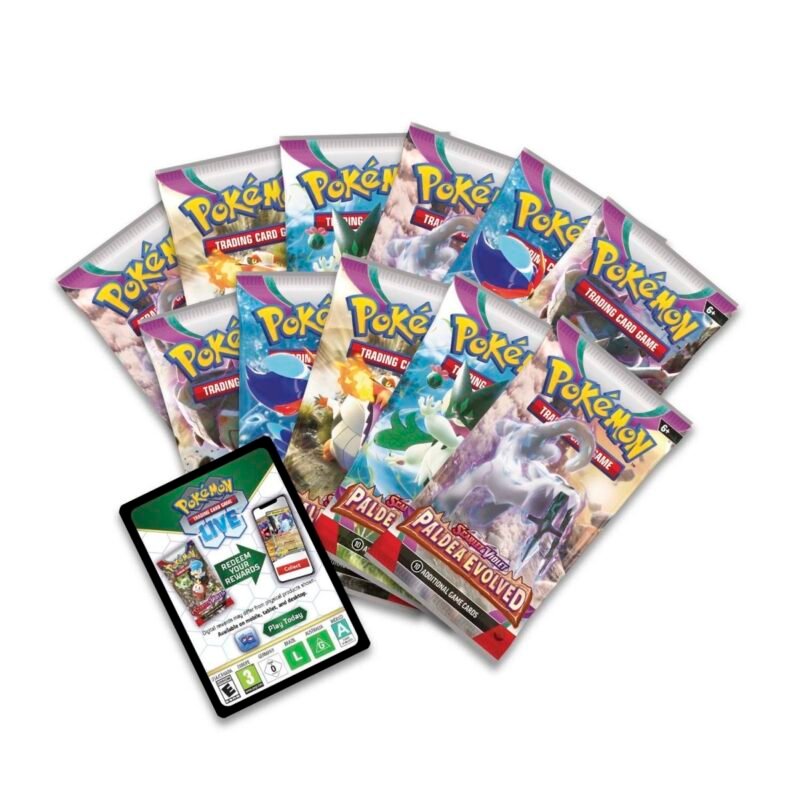 Pokémon TCG: Scarlet & Violet-Paldea Evolved Pokémon Center Elite Trainer Box - Image 4