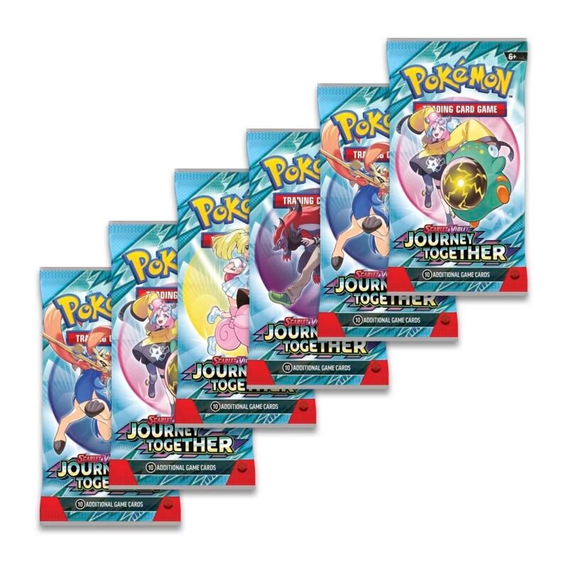 Pokémon TCG: Scarlet & Violet-Journey Together Booster Bundle (6 Packs) - Image 2