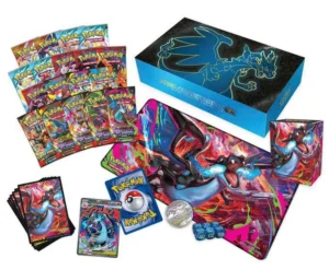 LTS all together. 2 ah ETBs, 2 charizard UPCs, 200 pris pack. Marke