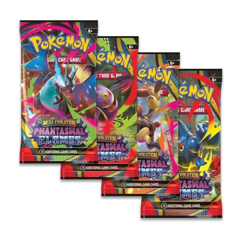 Pokémon TCG: Mega Evolution-Phantasmal Flames Booster Display Box (36 Packs) - Image 3
