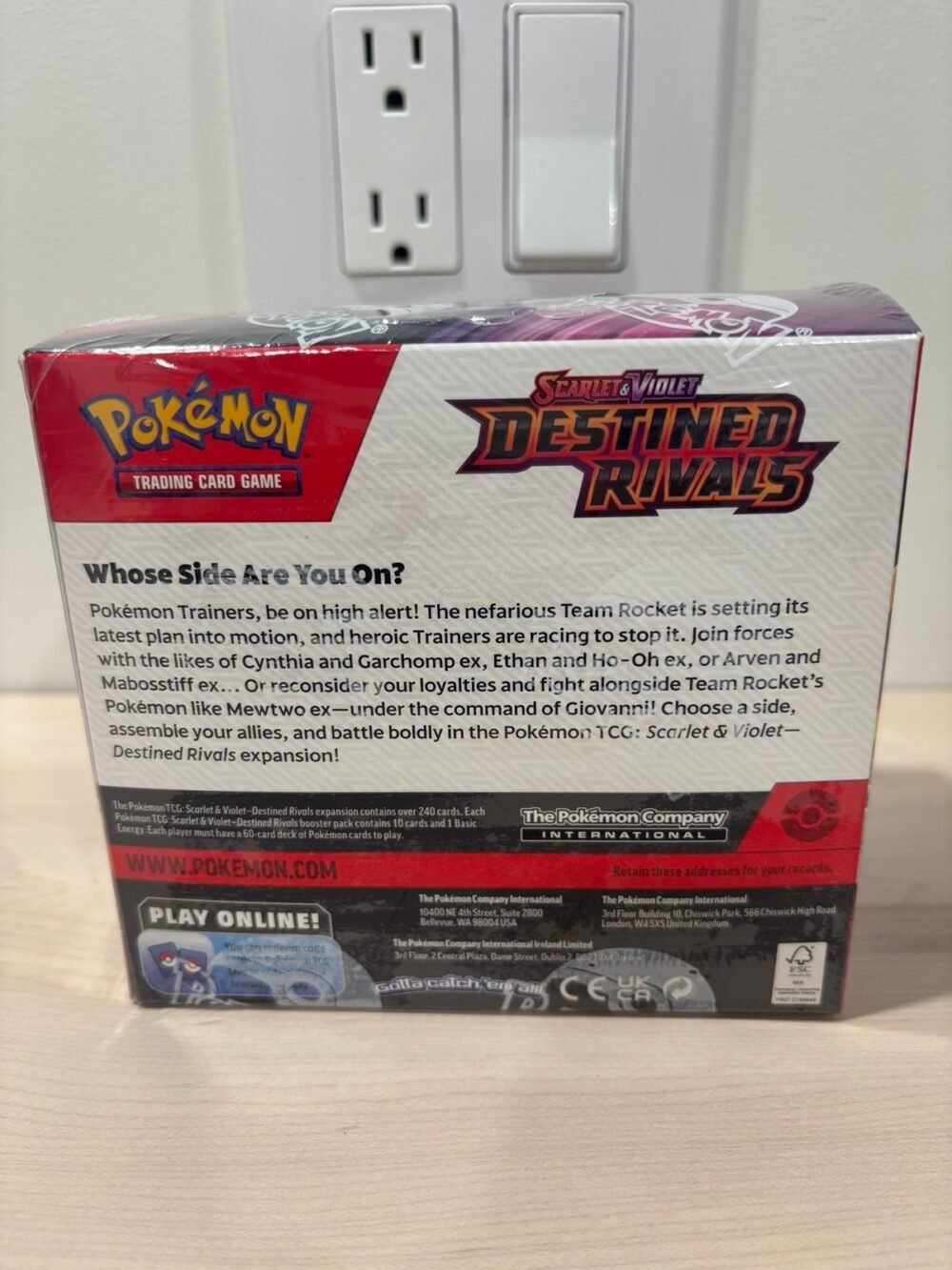 Pokemon Destined Rivals Booster Box - Image 4