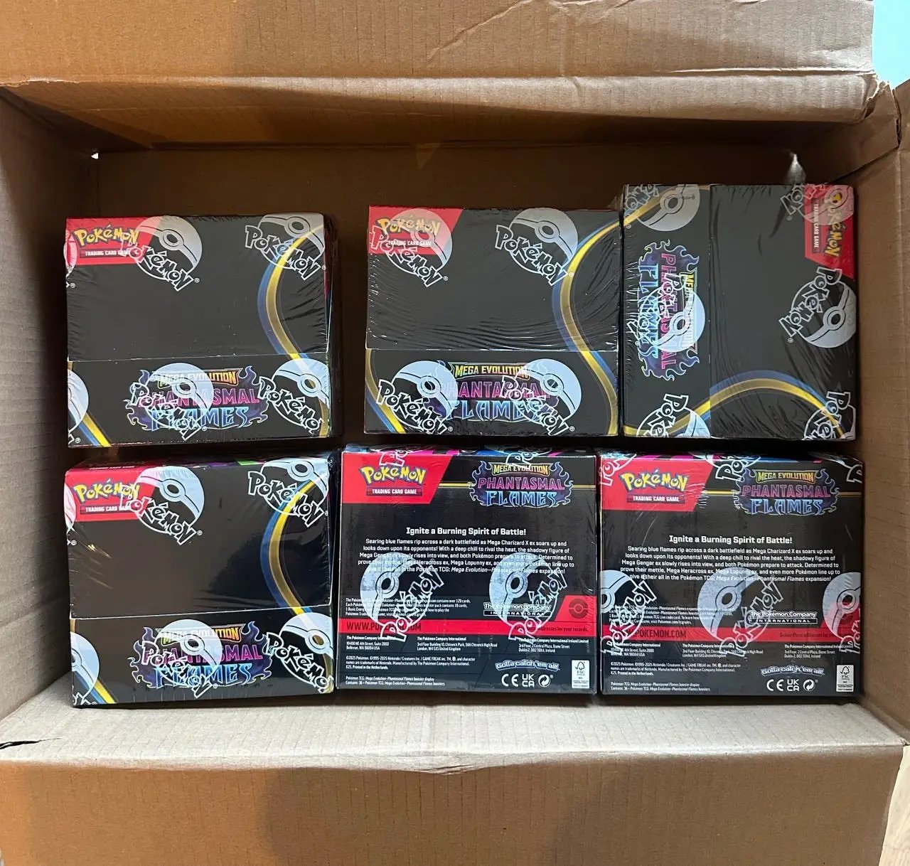 Pokemon Phantasmal Flames Booster Box New Sealed