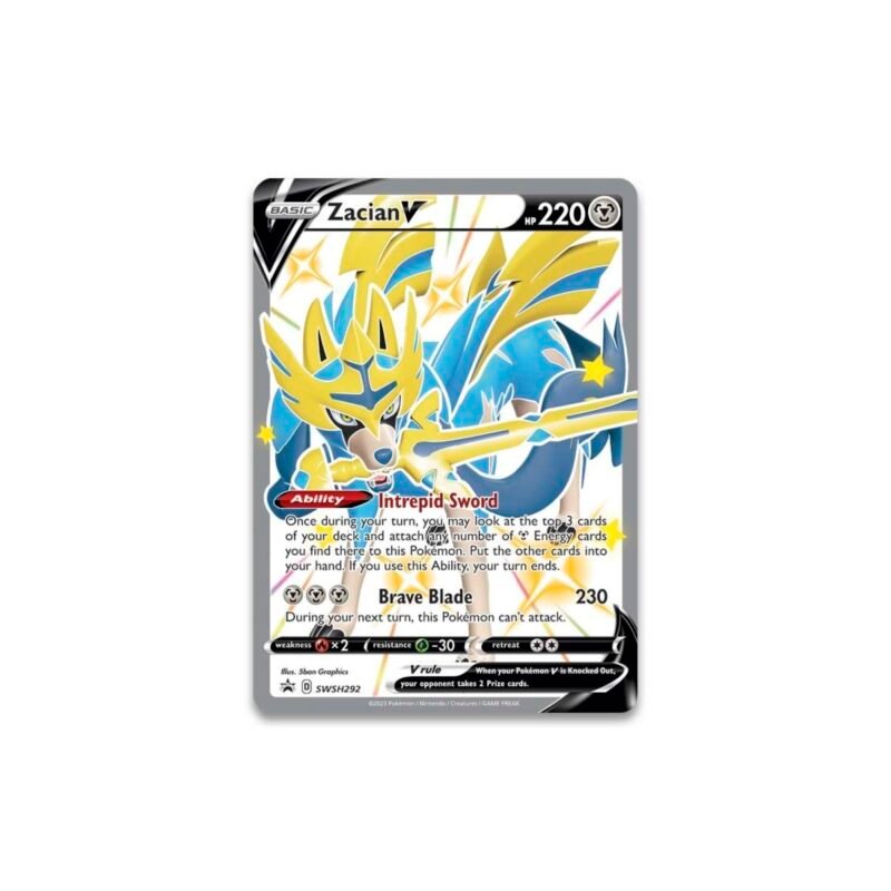 Pokémon TCG: Crown Zenith Premium Figure Collection (Shiny Zacian) - Image 6