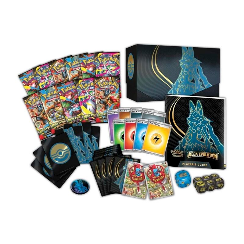 Pokémon TCG: Mega Evolution Pokémon Center Elite Trainer Box (Mega Lucario) - Image 2